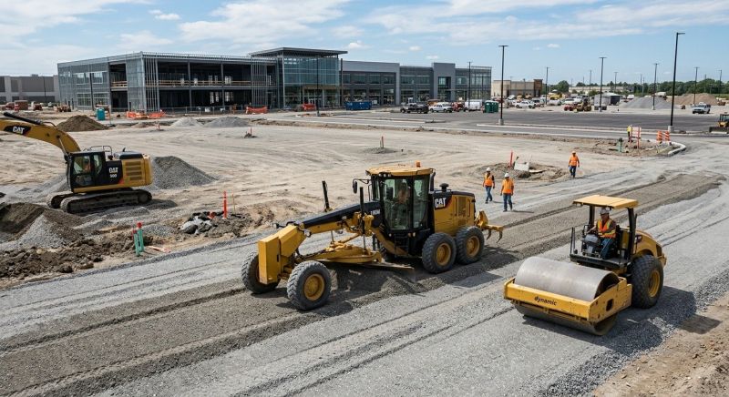 Commercial Grading Service in Conroe, TX