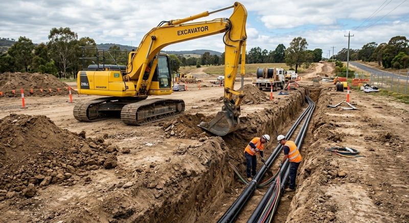 Gas Line Excavation in Atlanta, GA