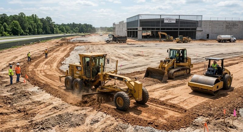 Parking Lot Gravel Repair in Pearland, TX